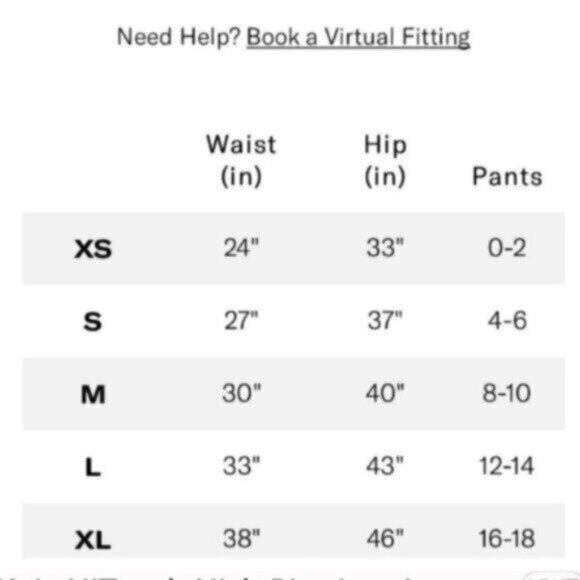 Knix *  Hi Touch High Rise Leggings  EUC  XL    25"  Blue - Picture 14 of 15